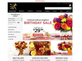 FTD Florists Coupons & FTD Promotion Codes
