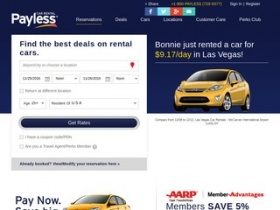 Payless Car Rental Coupons  Promo Codes