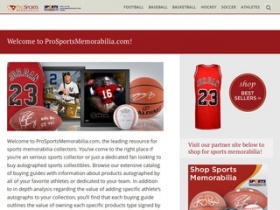 Pro Sports Memorabilia