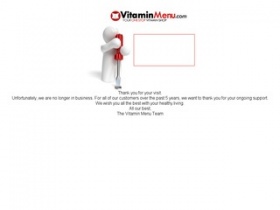 Vitamin Menu