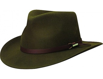 57% off Woolrich Crushable Felt Outback Hat, Olive