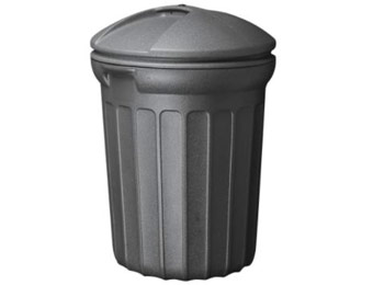 48% off United Solutions 32 gal Blow Molded Trash Can