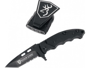 60% off Browning Black Label Cap Light/Knife Combo