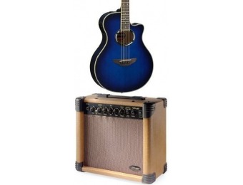 $114 off Yamaha APX500III OBB Guitar w/ Stagg 15W Acoustic Amp