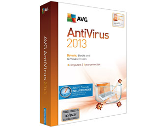 Free after $30 Rebate: AVG AntiVirus + PC TuneUp 2013 - 3 PCs