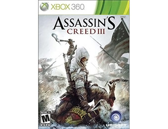 Extra $20 off Assassin's Creed III (Xbox 360)