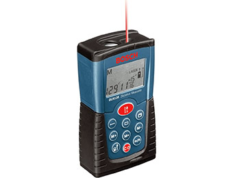 $126 off Bosch DLR130K Digital Distance Measuring Kit