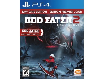 50% off God Eater 2: Rage Burst Day One Edition - PlayStation 4