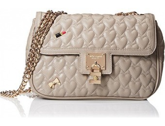 45% off Betsey Johnson Women's Be My Baby Flap Shoulder Bag