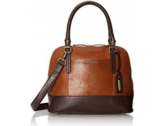 66% off Tignanello Vintage Leather Accordian Satchel Shoulder Bag