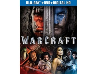 72% off Warcraft (Blu-ray + DVD + Digital HD)