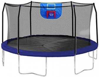 $190 off Skywalker Jump N' Dunk Trampoline with Safety Enclosure