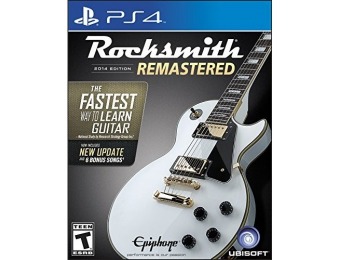 50% off Rocksmith 2014 Edition Remastered - PlayStation 4