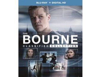 43% off The Bourne Classified Collection (Blu-ray + Digital HD)