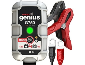 42% off NOCO Genius G750 6V/12V UltraSafe Smart Battery Charger