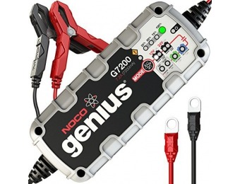 $50 off NOCO Genius G7200 12V/24V 7.2A Smart Battery Charger