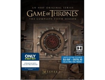 33% off Game of Thrones: Season 5 (Blu-ray) SteelBook