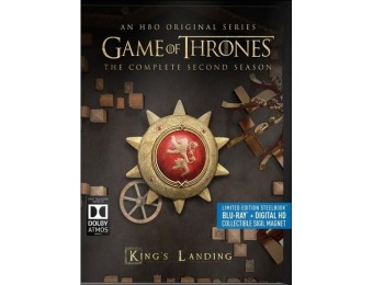 60% off Game of Thrones: Season 2 (Blu-ray) SteelBook