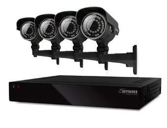 $500 off Defender 500GB HDD Surveillance System w/ 4 Cameras