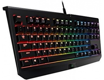 $50 off Razer BlackWidow TE Chroma Clicky Mechanical Keyboard