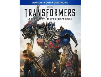 56% off Transformers: Age of Extinction Blu-ray/DVD