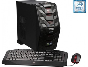 $170 off Acer Predator G3 Desktop Computer - Core i5, 8 GB DDR4, 1 TB