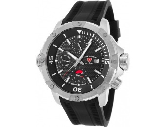 $785 off Swiss Legend Seamonster Multi-Function Black SS Watch