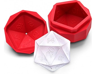 75% off Critical Hit d20 Ice Mold by ThinkGeek