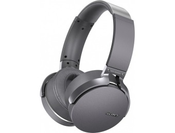 55% off Sony XB950BT Wireless Over-the-Ear Headphones - Titanium