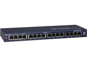 67% off NETGEAR ProSafe Ethernet Switch (GS116NA)