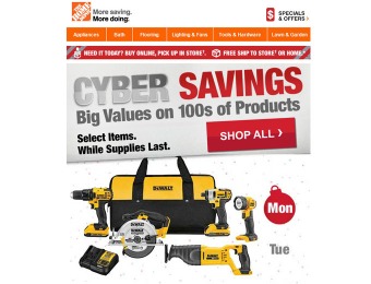 Shop the Home Depot Cyber Monday Sale Event