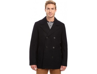 72% off Tommy Hilfiger Wool Melton Classic Peacoat