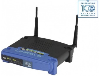 63% off Linksys WRT54GL Wireless-G Broadband Router