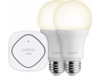 50% off Belkin WeMo LED Lighting Starter Set
