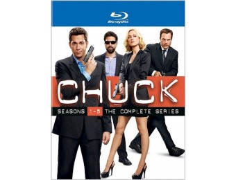 64% off Chuck: The Complete Series Blu-ray