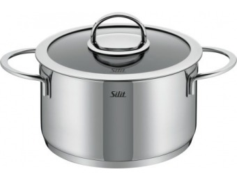 77% off Silit Vignola High Casserole with Lid - 18/10 Stainless Steel 4 qt.