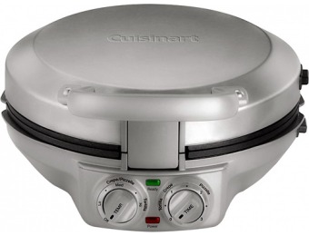 60% off Cuisinart Chef Crepe/Pizzelle Countertop Press
