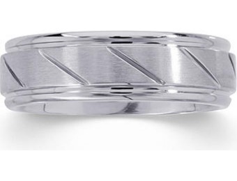 80% off Men's Stainless Steel Wedding Band