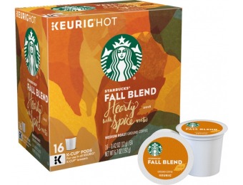 50% off Starbucks Fall Blend (16-Pack)