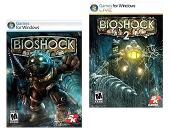 88% off Bioshock and Bioshock 2 Dual Pack (PC Download)