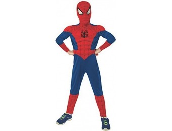 64% off Marvel Ultimate Spider-Man Deluxe Muscle Chest Costume