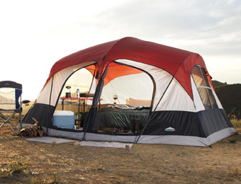 $55 off Northwest Territory Family Cabin 8-Person Tent, 14' x 14'