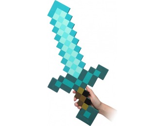 50% off Minecraft Foam Diamond Sword