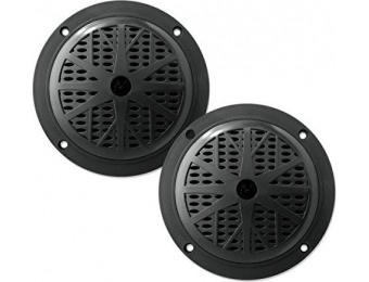 70% off Pyle PLMR41B Dual 4.0" Waterproof Marine Speakers (Pair)