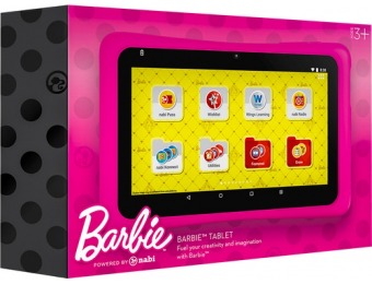 $30 off nabi Barbie 7" Tablet 16GB Wi-Fi