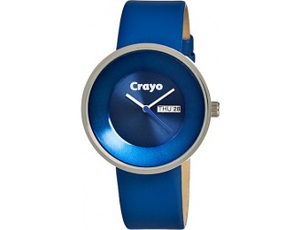 78% off Crayo Button Blue Watch
