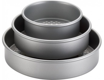 75% off Cake Boss Professional Round Cake Pans (3-Count)