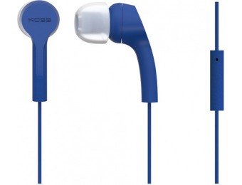 60% off Koss Earbud Headphones - Blue