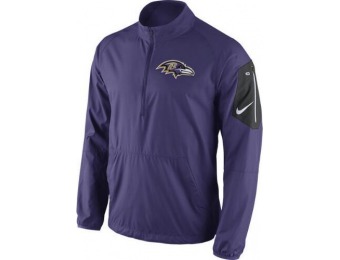 33% off Nike Baltimore Ravens Adult Half-Zip Jacket
