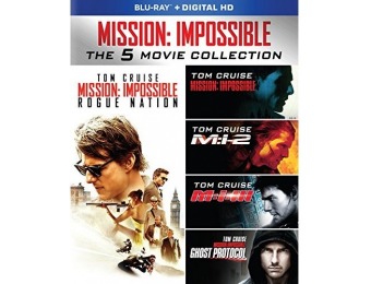 71% off Mission: Impossible - The 5 Movie Collection (Blu-ray)